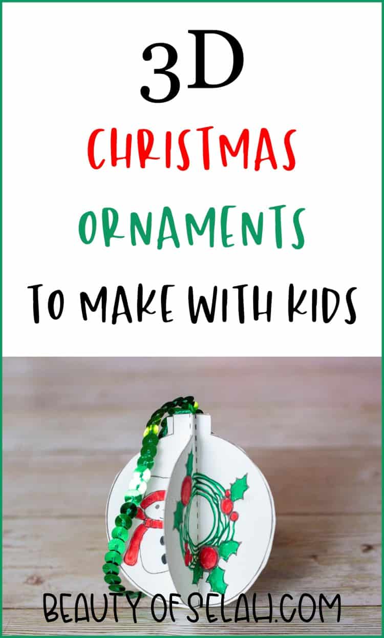 Kid Friendly DIY ornaments